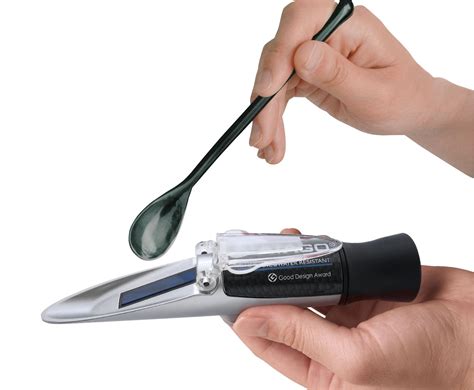 how to use a hand refractometer|hand held brix refractometer.